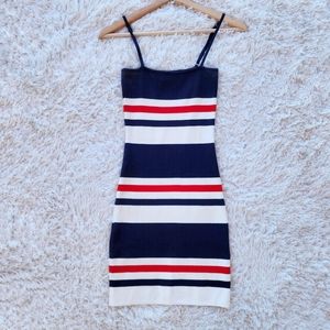 LF Seek The Label Striped Bodycon Mini Dress‎
